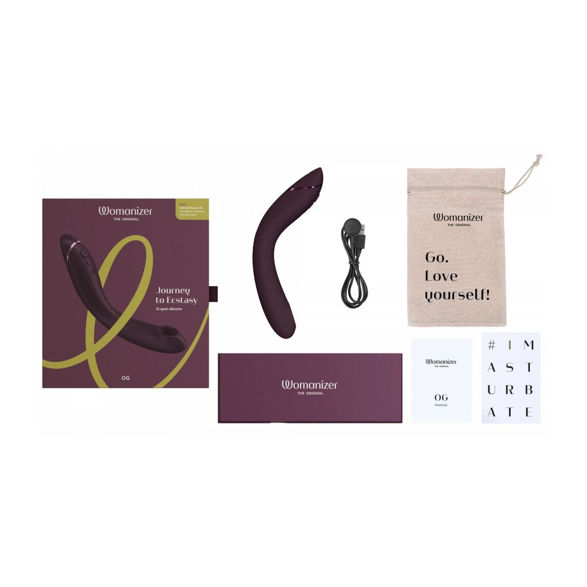 Vibratorius Womanizer WOM170-AUBERGINE